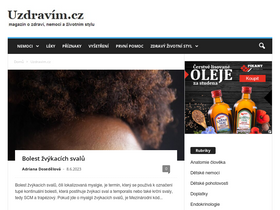 'uzdravim.cz' screenshot
