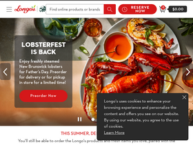 'longos.com' screenshot