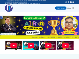 'caparveenjindal.com' screenshot