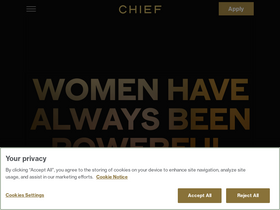 'chief.com' screenshot