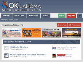 'okshooters.com' screenshot
