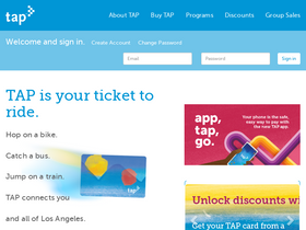 'taptogo.net' screenshot