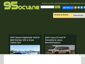 '95octane.com' screenshot