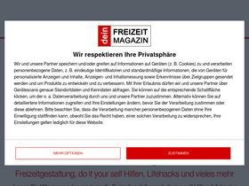'deinfreizeitmagazin.de' screenshot