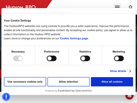 'hudson.com' screenshot