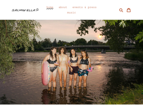 salmon-ella.com homepage screenshot
