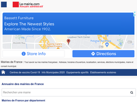 'la-mairie.com' screenshot