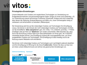 'vitos.de' screenshot