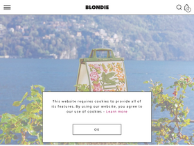 'blondieshop.com' screenshot