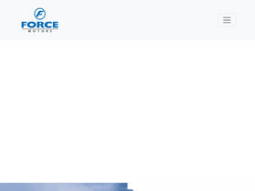 'forcemotors.com' screenshot