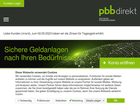 'pbbdirekt.com' screenshot