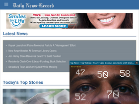'dnronline.com' screenshot