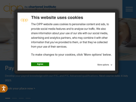 'cipp.org.uk' screenshot
