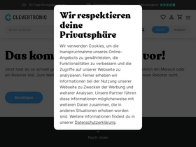 'clevertronic.de' screenshot