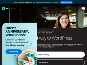 'wpengine.com' screenshot