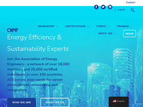 'aeecenter.org' screenshot