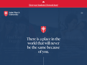 'smumn.edu' screenshot