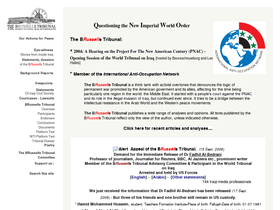 'brusselstribunal.org' screenshot
