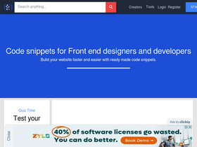 'bbbootstrap.com' screenshot