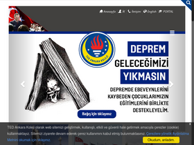 'tedankara.k12.tr' screenshot