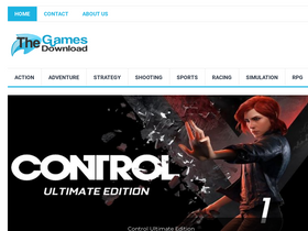 'thegamesdownload.net' screenshot