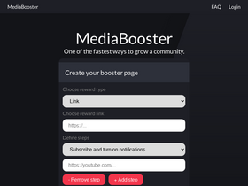 'mboost.me' screenshot