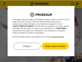 'prosegur.com' screenshot