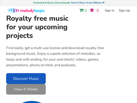 'de.melodyloops.com' screenshot