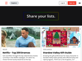 'listium.com' screenshot