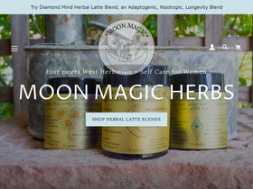 moonmagicherbs.com homepage screenshot