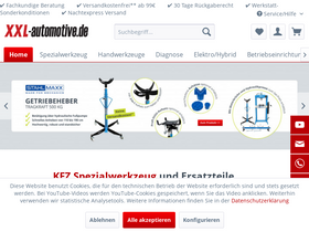 'xxl-automotive.de' screenshot