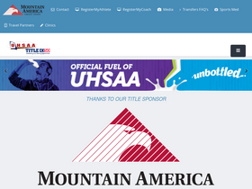 'uhsaa.org' screenshot