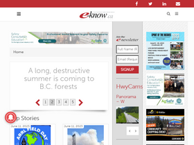'e-know.ca' screenshot
