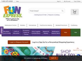 'funexpress.com' screenshot