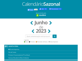 'datascomemorativas.me' screenshot
