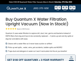 'quantumxvac.com' screenshot