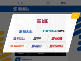 'realmania.ge' screenshot