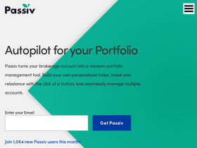 'passiv.com' screenshot