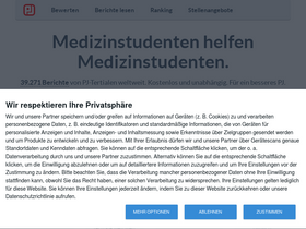 'pj-ranking.de' screenshot