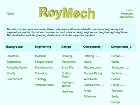 'roymech.org' screenshot