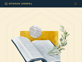 'spokengospel.com' screenshot