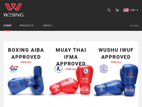 wesingstore.com homepage screenshot