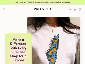 Palestilo homepage screenshot