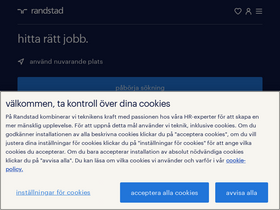 'randstad.se' screenshot