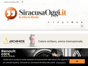 'siracusaoggi.it' screenshot