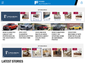 'fordauthority.com' screenshot