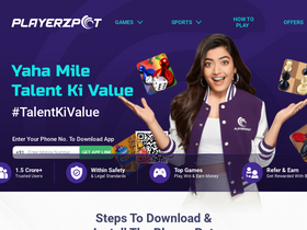 'playerzpot.com' screenshot