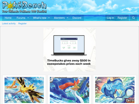 'pokebeach.com' screenshot
