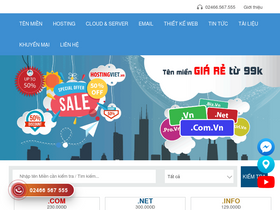 'hostingviet.vn' screenshot