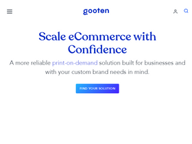 'gooten.com' screenshot